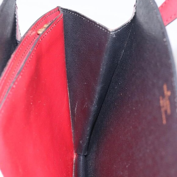 LOUIS VUITTON Epi Bicolor Varenne Hand Bag Black Red M52387 LV Auth 119842 - Picture 13 of 16